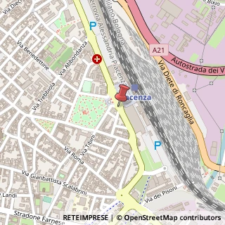 Mappa Via torricella 1, 29100 Piacenza, Piacenza (Emilia Romagna)