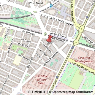 Mappa Via Frinco, 8, 10136 Torino, Torino (Piemonte)