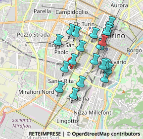 Mappa Fermata 324 - GESSI, 10136 Torino TO, Italia (1.628)