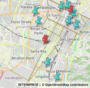 Mappa Fermata 324 - GESSI, 10136 Torino TO, Italia (2.54727)