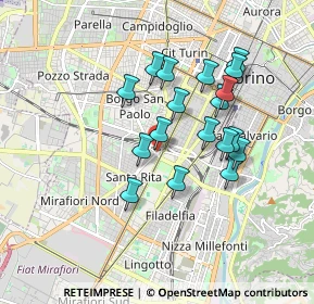 Mappa Fermata 324 - GESSI, 10136 Torino TO, Italia (1.54722)