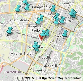 Mappa Fermata 324 - GESSI, 10136 Torino TO, Italia (2.23333)