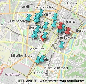 Mappa Fermata 324 - GESSI, 10136 Torino TO, Italia (1.598)