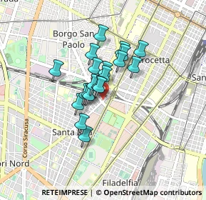 Mappa Fermata 324 - GESSI, 10136 Torino TO, Italia (0.568)