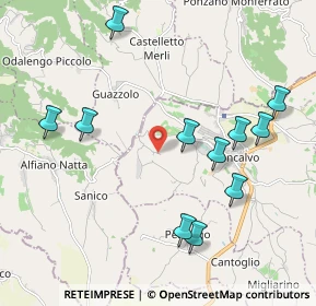 Mappa Strada Gessi, 15020 Moncalvo AT, Italia (2.21091)