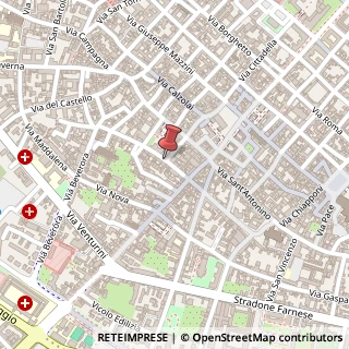 Mappa Via San Giovanni,  7, 29100 Piacenza, Piacenza (Emilia Romagna)