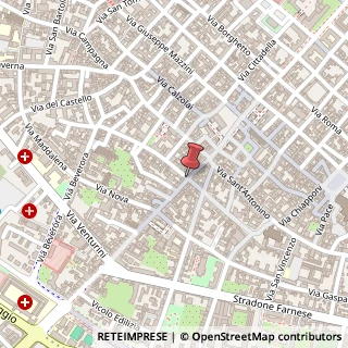 Mappa Corso Vittorio Emanuele II,  63, 29100 Piacenza, Piacenza (Emilia Romagna)