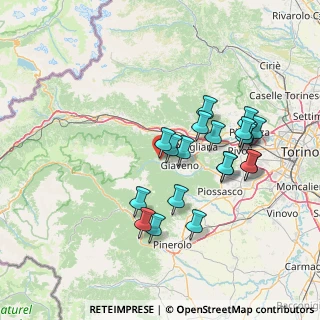 Mappa Via Matteotti, 10050 Coazze TO, Italia (13.7665)