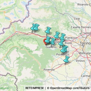 Mappa Via Matteotti, 10050 Coazze TO, Italia (10.0725)