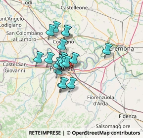 Mappa Casello Piacenza Sud &, 29122 Gerbido PC, Italia (9.3005)