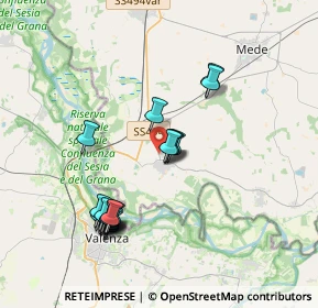 Mappa Frascarolo, 27030 Frascarolo PV, Italia (3.6435)