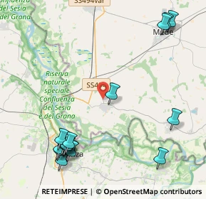 Mappa Frascarolo, 27030 Frascarolo PV, Italia (5.52188)