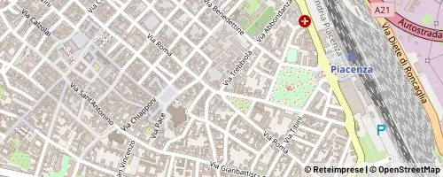 Mappa Piacenza