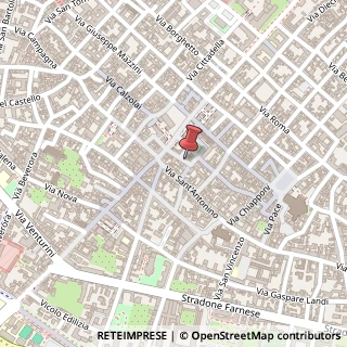 Mappa Via San Donnino,  22, 29100 Piacenza, Piacenza (Emilia Romagna)