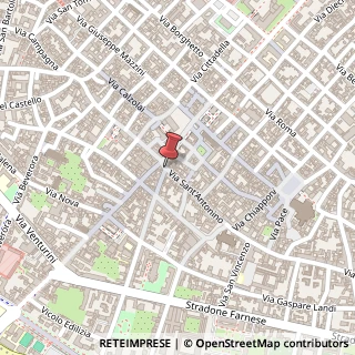 Mappa Via Santa Franca,  2, 29100 Piacenza, Piacenza (Emilia Romagna)