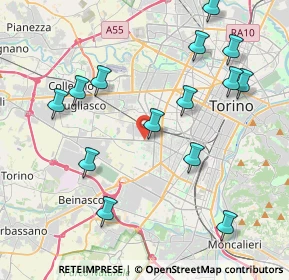 Mappa Via Giuseppe Grosso, 10136 Torino TO, Italia (4.49929)