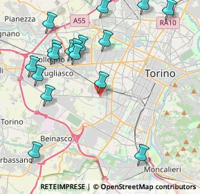 Mappa Via Giuseppe Grosso, 10136 Torino TO, Italia (4.91294)