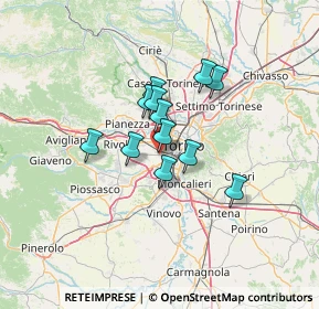 Mappa Via Giuseppe Grosso, 10136 Torino TO, Italia (8.9975)