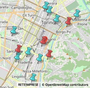 Mappa Via Ormea Carlo Francesco, 10125 Torino TO, Italia (2.34077)