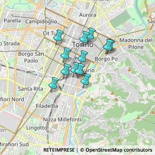 Mappa Via Ormea Carlo Francesco, 10125 Torino TO, Italia (1.2725)