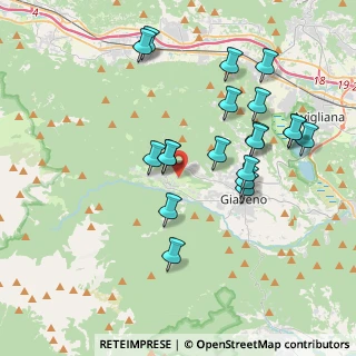 Mappa Via dei Molè, 10050 Coazze TO, Italia (3.847)