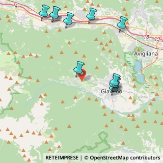 Mappa Via dei Molè, 10050 Coazze TO, Italia (4.97)
