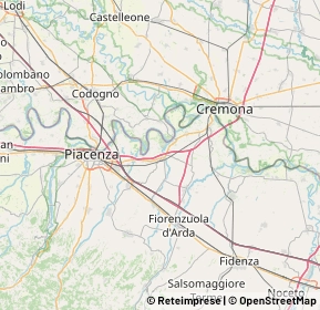 Mappa 29012 Caorso PC, Italia (10.4445)