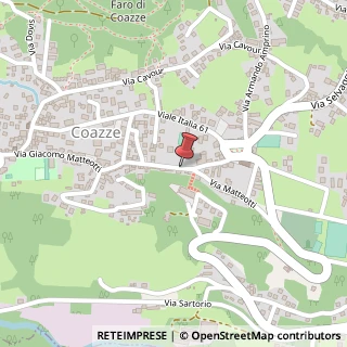 Mappa Via Matteotti, 127, 10050 Coazze TO, Italia, 10050 Coazze, Torino (Piemonte)