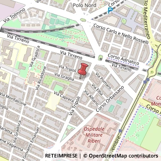 Mappa Via Graglia, 6, 10136 Torino, Torino (Piemonte)