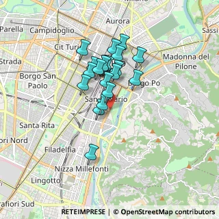 Mappa Viale Medaglie d'Oro, 10126 Torino TO, Italia (1.3455)