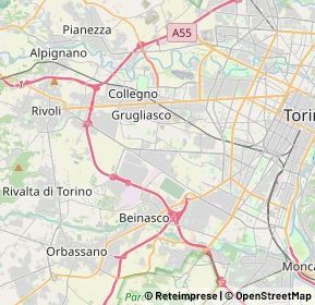 Mappa 10095 Grugliasco TO, Italia (3.717)