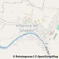 Map Villanova del Ghebbo