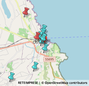 Mappa Largo Cavour, 73028 Otranto LE, Italia (1.44545)