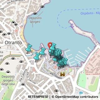 Mappa Largo Cavour, 73028 Otranto LE, Italia (0.162)