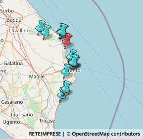 Mappa Via Alfonso D’Aragona, 73028 Otranto LE, Italia (10.73286)