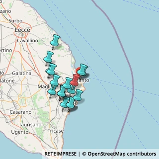 Mappa Via Idro, 73028 Otranto LE, Italia (12.68895)