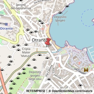 Mappa Via Giovanni Paolo Ii, 42, 73028 Otranto, Lecce (Puglia)