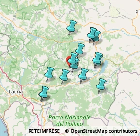 Mappa SP della Sella del Titolo, 85030 Calvera PZ, Italia (12.436)