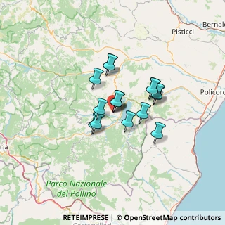 Mappa Info@synisterraeviaggi.it Via Dott. Giovanni Anzilotta, 85038 Senise PZ, Italia (9.35875)