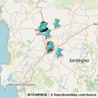 Mappa Via Municipio, 09070 Norbello OR, Italia (11.84737)