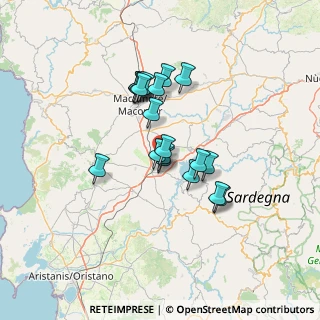 Mappa Via Municipio, 09070 Norbello OR, Italia (11.38421)