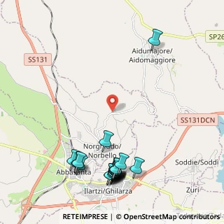 Mappa Via Municipio, 09070 Norbello OR, Italia (2.8945)
