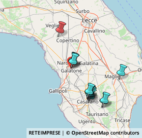 Mappa Via Giravolta, 73044 Galatone LE, Italia (14.6)