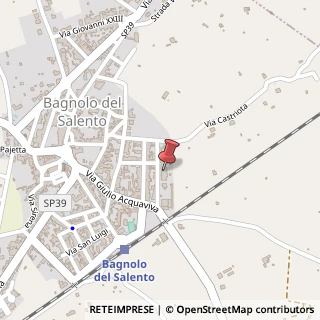Mappa Via A. Gramsci, 6, 73020 Bagnolo del Salento, Lecce (Puglia)