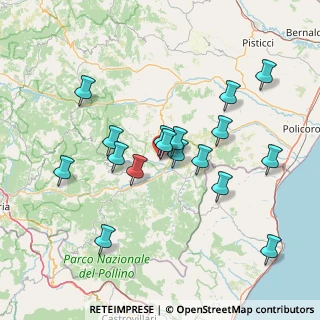 Mappa Via la Vista, 85038 Senise PZ, Italia (15.35)
