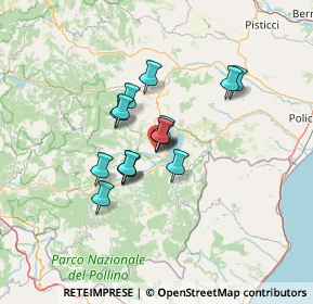 Mappa Via Roma, 85038 Senise PZ, Italia (10.252)