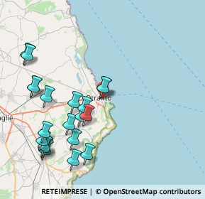 Mappa Via Ciatara, 73028 Otranto LE, Italia (9.7375)