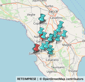 Mappa Traversa, 73044 Galatone LE, Italia (10.2225)