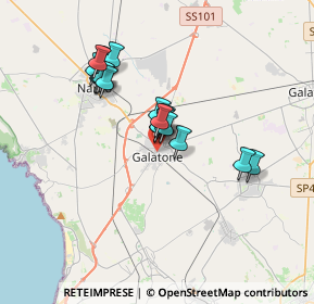 Mappa Traversa, 73044 Galatone LE, Italia (3.16)