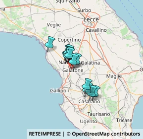 Mappa Via Pietro Siciliani, 73044 Galatone LE, Italia (8.09077)